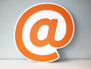 Email at symbol