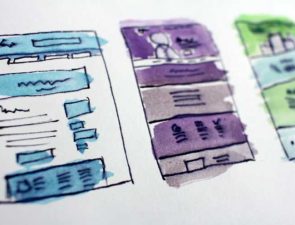 Web design on paper
